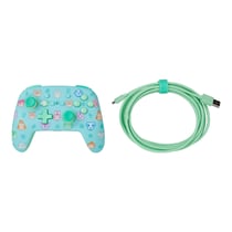 Manette filaire améliorée pour Nintendo Switch - Animal Crossing