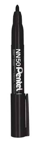 Marker green label pointe moyenne permanent noir