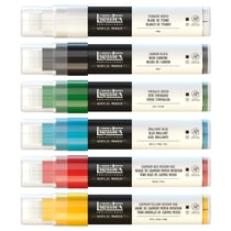 Paint markers - set de 6 markers pointe large