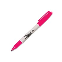 Marqueur permanent - Rose - Pointe fine - Sharpie