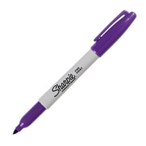 Marqueur permanent - Violet - Pointe fine - Sharpie