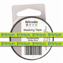 MASKING TAPE INVITATIO MASKING TAPE INVITATIO