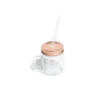 Mason jar - rose gold - 250 ml