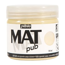Acrylique Mat Pub Pébéo 140 ml - ivoire beige