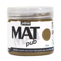 Acrylique Mat Pub Pébéo 140 ml - ombre naturelle