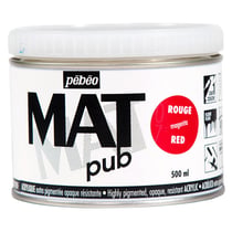 Acrylique Mat Pub Pébéo 500 ml - Magenta