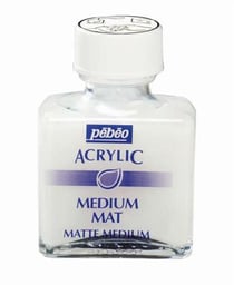 Médium acrylique mat Pébéo Artist - 75 ml