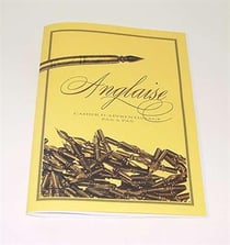 Méthode pédagogique - calligraphie anglaise