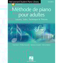 Methode de piano pour adultes vol. 2 - lecons, solos, technique et theorie - recueil + online record