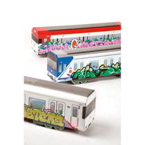 Maquette MTN Systems - Métro Milan - Montana Colors