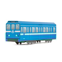 Maquette MTN Systems - Métro Stockholm - Montana Colors