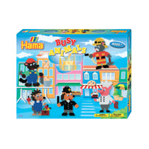 Boite perles a repasser metiers - hama midi - 3133 - jeu creatif