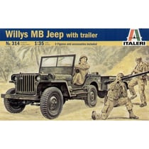 Maquette militaire - Jeep Wilys I314 - I314