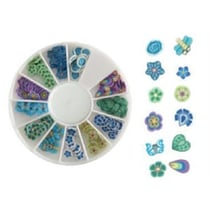 Mini canes Harmonie - Fimo - 12 modèles