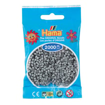 Sachet de perles Hama - 2,5 mm - gris - 2000 perles
