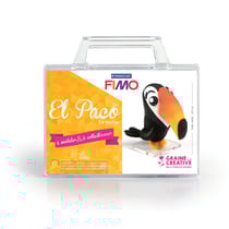 Valisette figurine Fimo - El paco le toucan