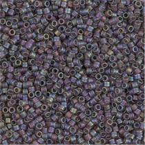 MIYUKI DELICA 11/0 MAT BRU AB D 1,6/ L 0,8 /7 gr, DB-865