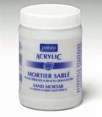 Mortier sable acrylique Pébéo Artist - 250 ml