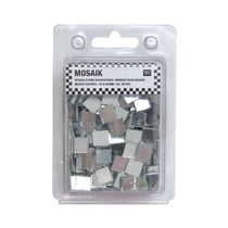 Mosaïque miroir verre - 20 x 20 mm - 200 gr