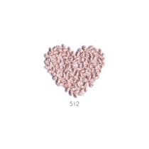Motif thermocollant - Cœur dentelle rose