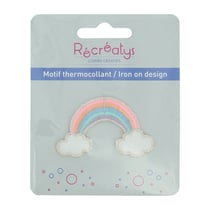 Ecusson thermocollant - Arc-en-ciel - Récréatys
