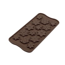 Moule chocolat silicone - Flocon