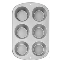 Moule 6 Muffins Wilton Cav 6,5Cm