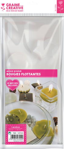 Moules pr bougies flottantes