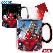 MARVEL - Mug Heat Change - 460 ml Multiverse Spider-Man x2