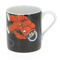 Mug Tintin et Haddock lune porcelaine - 25 cl