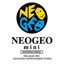 Gamepad noir pour Neo Geo mini HD