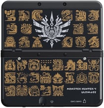 Coque Nintendo New 3DS Noire Monster Hunter 4 Ultimate