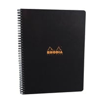 Notebook Classic noir A4+ 160 pages petits carreaux