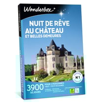 Coffret cadeau - Nuit de rêve au château et bel
