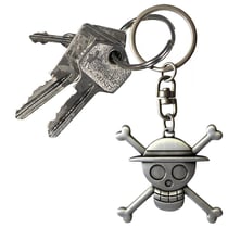 Porte-cles one piece metal squelette