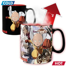 One Punch Man Mug Thermo-Reactif 460 Ml Heroes