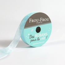 Bobinette Frou-Frou - 8 m x 9 mm - Organza - Celadon