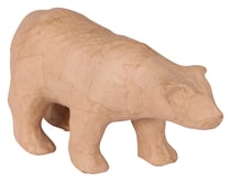 Ours polaire - papier mâché - 11,5 cm