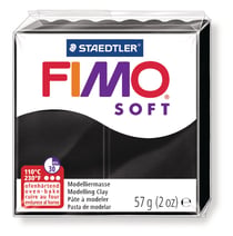 Fimo Soft - Noir 8020-T9 - 57 g