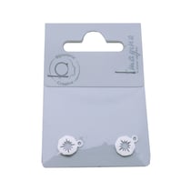 2 Pampilles points cardinaux - acier inoxydable
