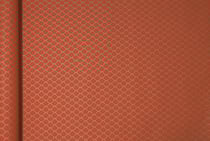 Rouleau de papier cadeau Karft 5 x 0,35 m - Clairefontaine - Fleurs rouges