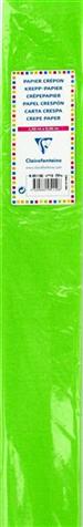 Papier crepon vert pomme