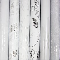 Papier cadeau Clairefontaine - Premium blanc - 2 m x 0,70 cm - Modèle aléatoire - Vendu à l'unite