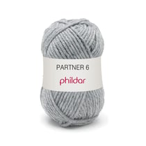 Partner 6 Acier - Phildar - Pelote de fil à tricoter