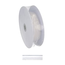 Ruban passepoil 10mm - blanc