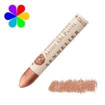 Pastel huile -  Sennelier - Irisé cuivre rouge N°115