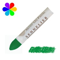 Pastel huile - Sennelier - vert cinabre foncé N°41