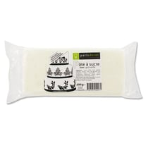Pâte à sucre Patisdécor - Blanc - 500 g