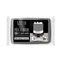 Pâte à sucre Patisdécor - Gris - 250 g