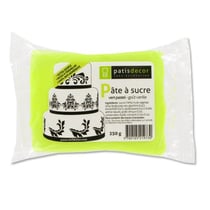 Pâte à sucre Patisdécor - Vert citron - 250 g